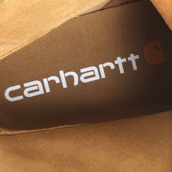 Carhartt Womens 6" Moc Toe Wedge Work Boot NEW Tan Lightweight Soft Toe Ankle - Picture 10 of 14